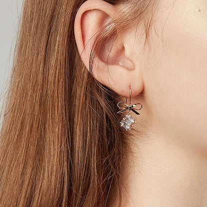 Bow Drop Earrings